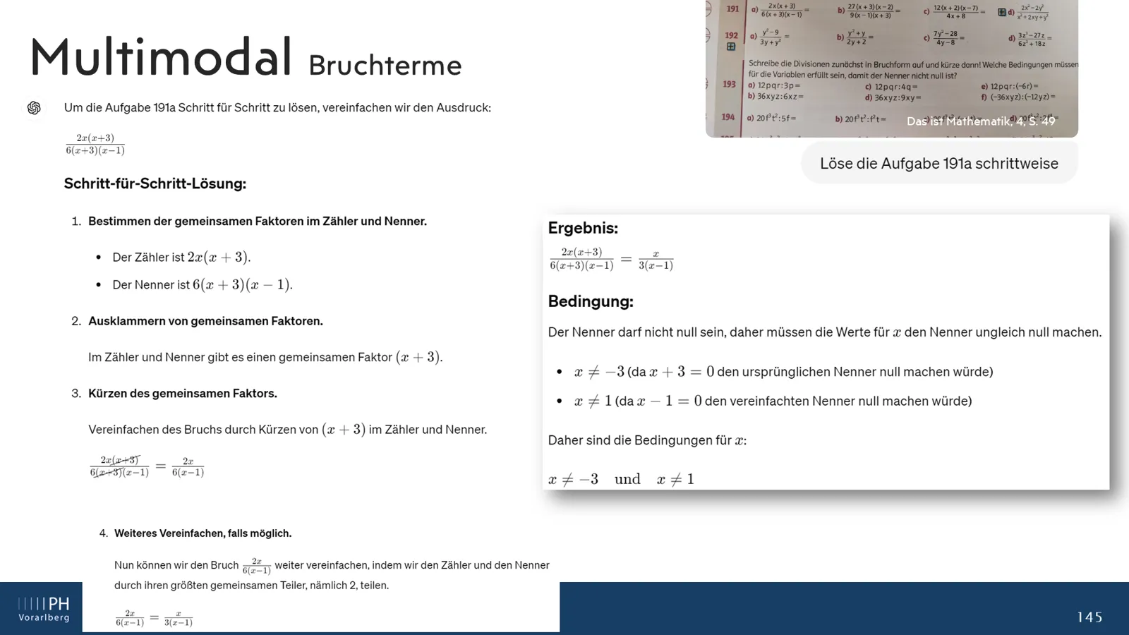 Bruchterme Schritt für Schritt