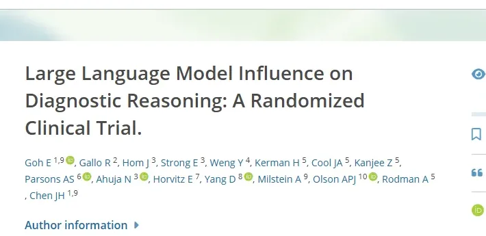 Titel der Studie von Goh u. a. in JAMA Network Open 2024