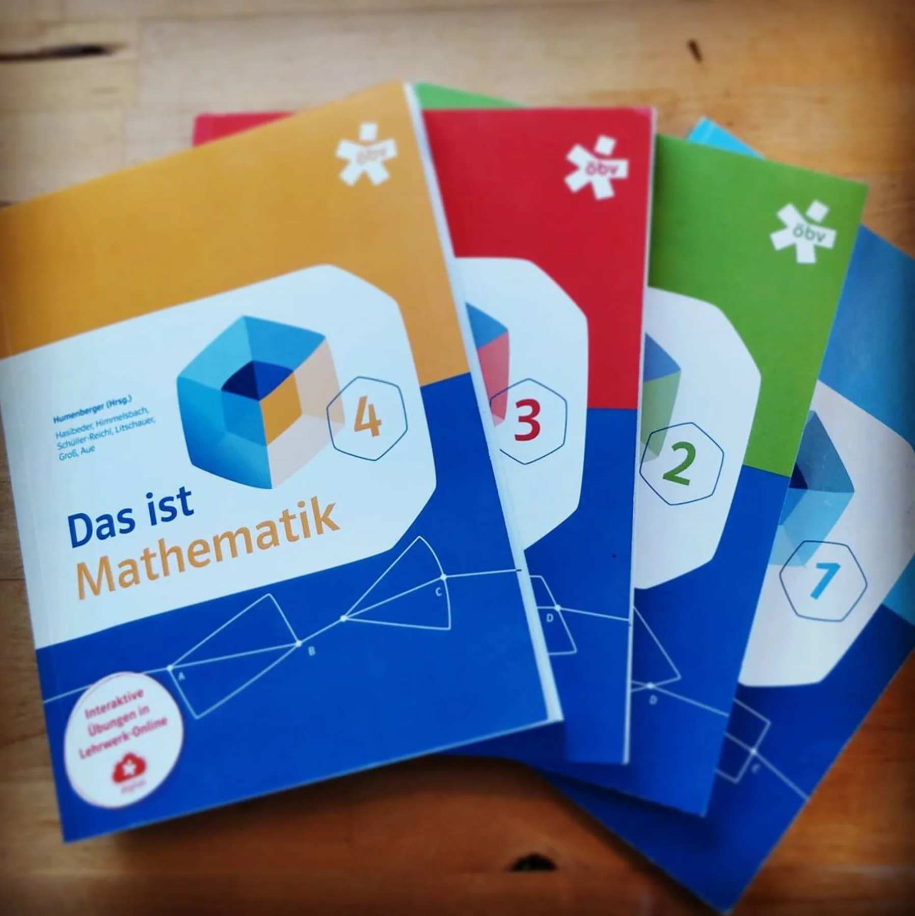 Vier Bände Das ist Mathematik